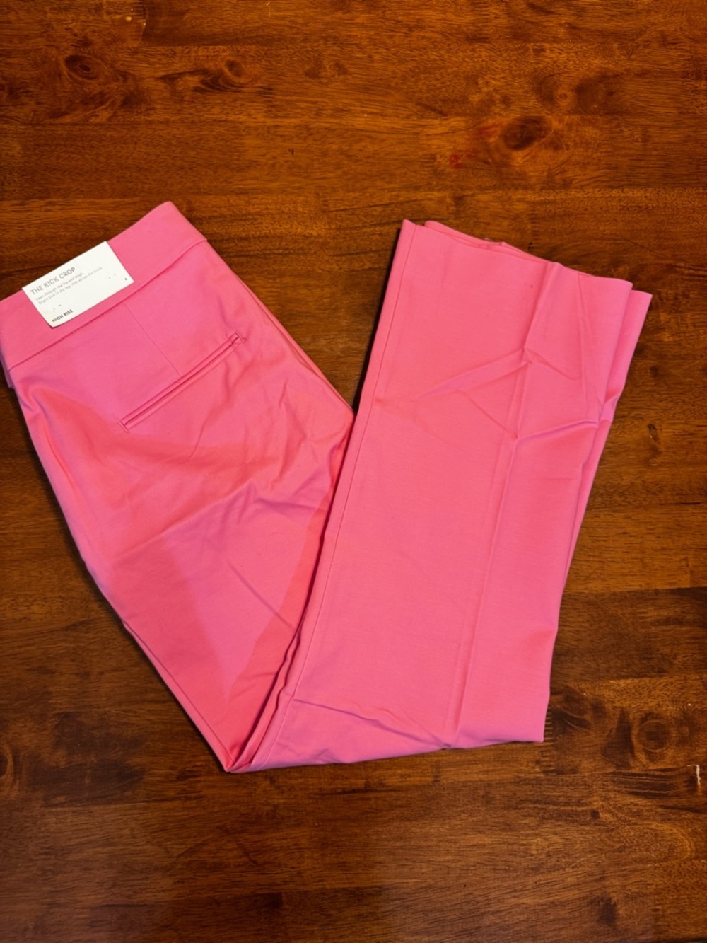 Pink Stretch Ponte Pants